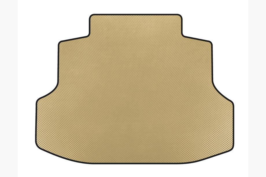 Honda Civic Sedan VII 2001-2006 Trunk Mat EVA (SD, Beige) Photo 1