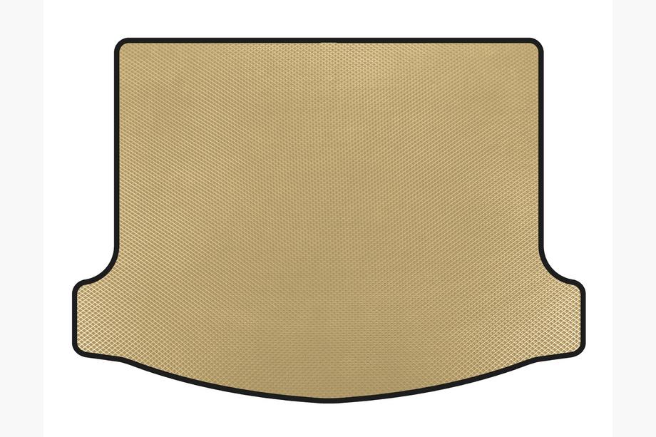 Honda Civic HB 2006-2012 Trunk Mat EVA (HB, 3-Door, Beige) Image
