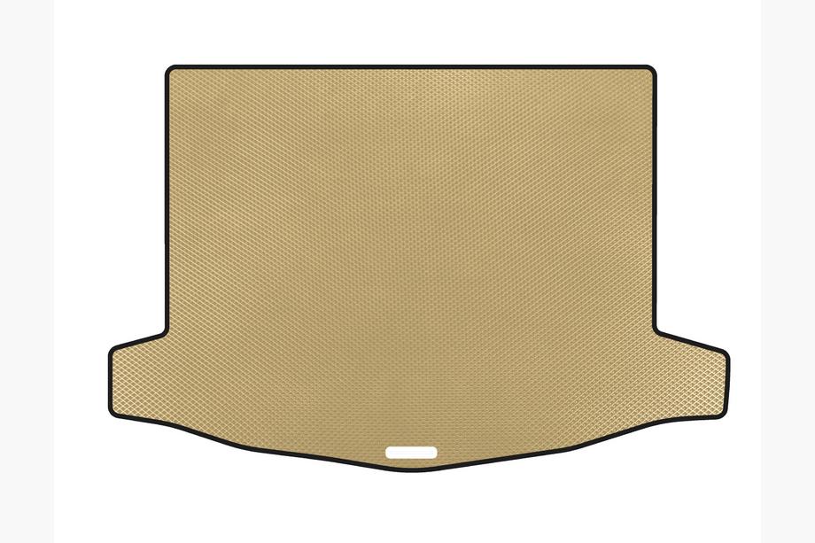 Honda Civic HB 2012-2020 Trunk Mat (2011-2014, HB, 5-Door, Beige) Image