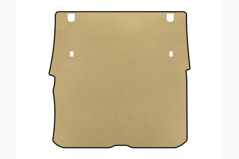 Honda Pilot 2015-2022 EVA Trunk Mat (2015-2018, without 3rd row, 8-seater, USA, Beige) Image