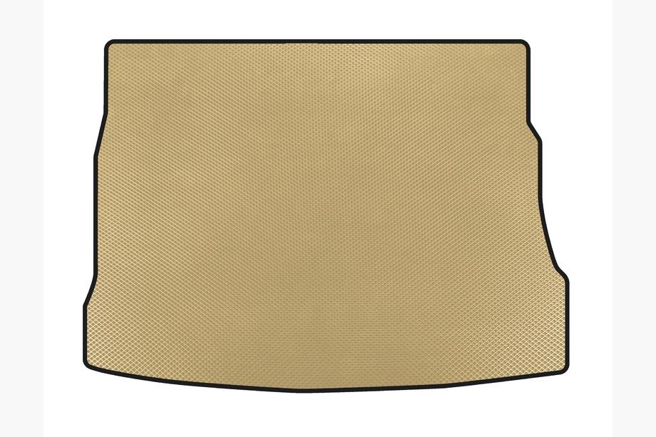 Kia Ceed 2007-2012 Trunk Mat (2009-2012, HB, Beige) Image