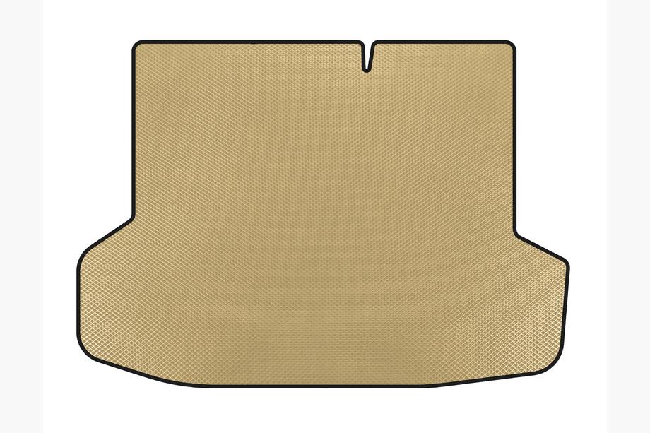 Kia Rio 2005-2011 Trunk Mat EVA (SD, Beige) Image