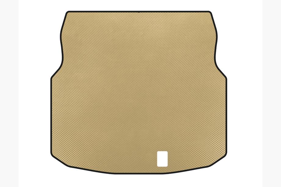 Mercedes C-class W204 2007-2015 EVA Trunk Mat (Coupe, Beige) Image
