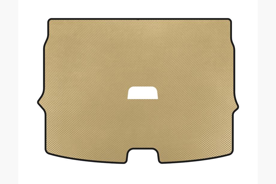 Nissan Qashqai 2014-2021 Trunk Mat (for Rogue Sport, Beige) Image