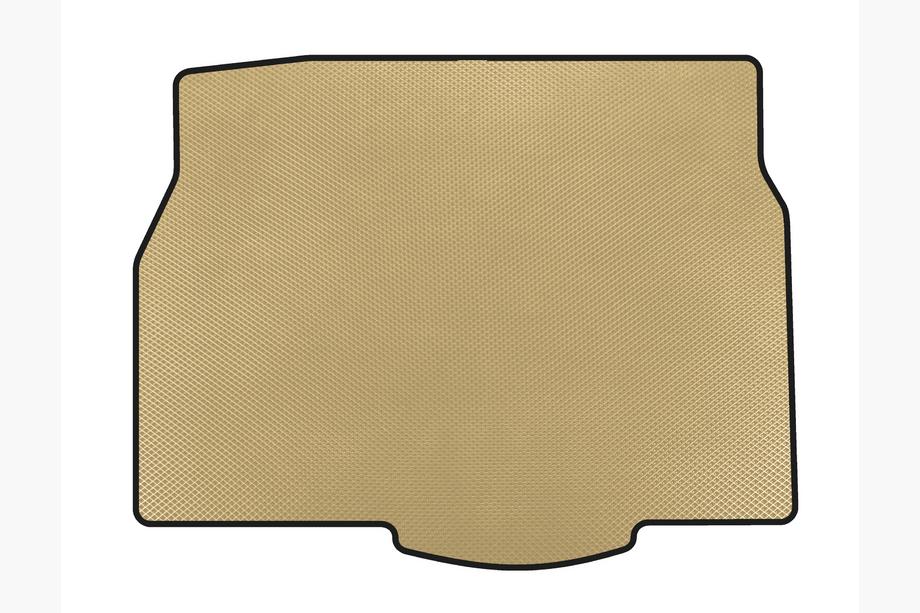 Opel Astra H 2004-2013 Trunk Mat (2007-2013, HB, 5-Door, Beige) Image