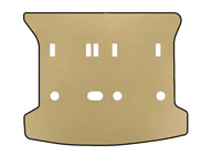 Peugeot 307 2001-2008 Trunk Mat EVA (SW, Beige) photo 1