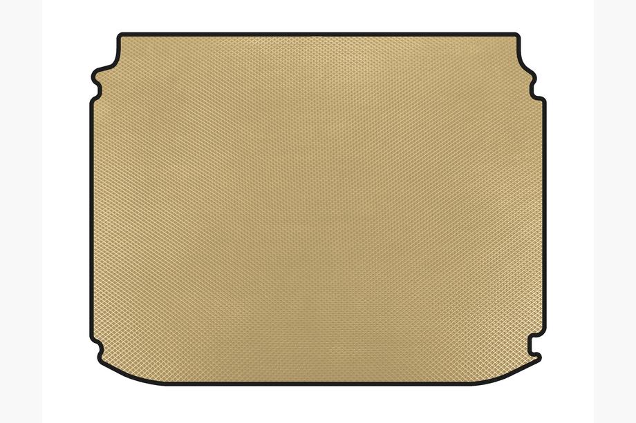 Peugeot 308 2007-2013 Trunk Mat (HB, 5-Door, Beige) Photo 1