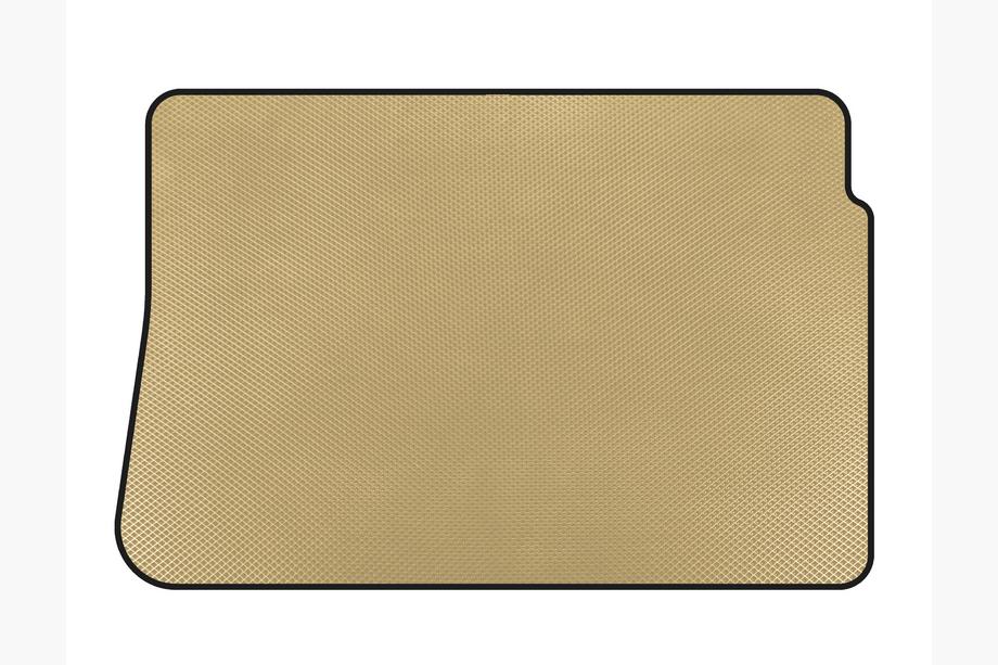 Renault Megane II 2004-2009 Trunk Mat (2006-2009, HB, 5-Door, Beige) Image