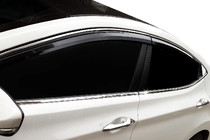 Hyundai Elantra (MD/UD) 2011-2015 Full Window Trim Set (10 pcs, Stainless Steel) photo 1