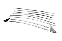 Hyundai Elantra (MD/UD) 2011-2015 Full Window Trim Set (10 pcs, Stainless Steel) photo 3