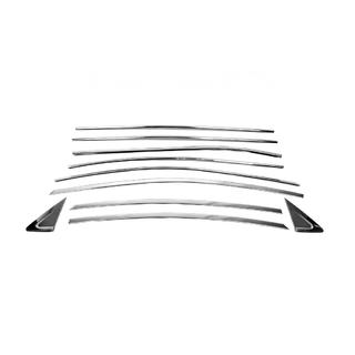 Full Window Trim Set (10 pcs, Stainless Steel) photo 2