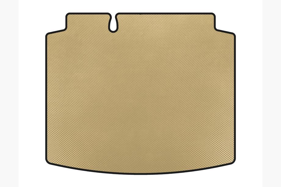 Seat Leon 2005-2012 Trunk Mat (HB, 5-Door, Beige) Image
