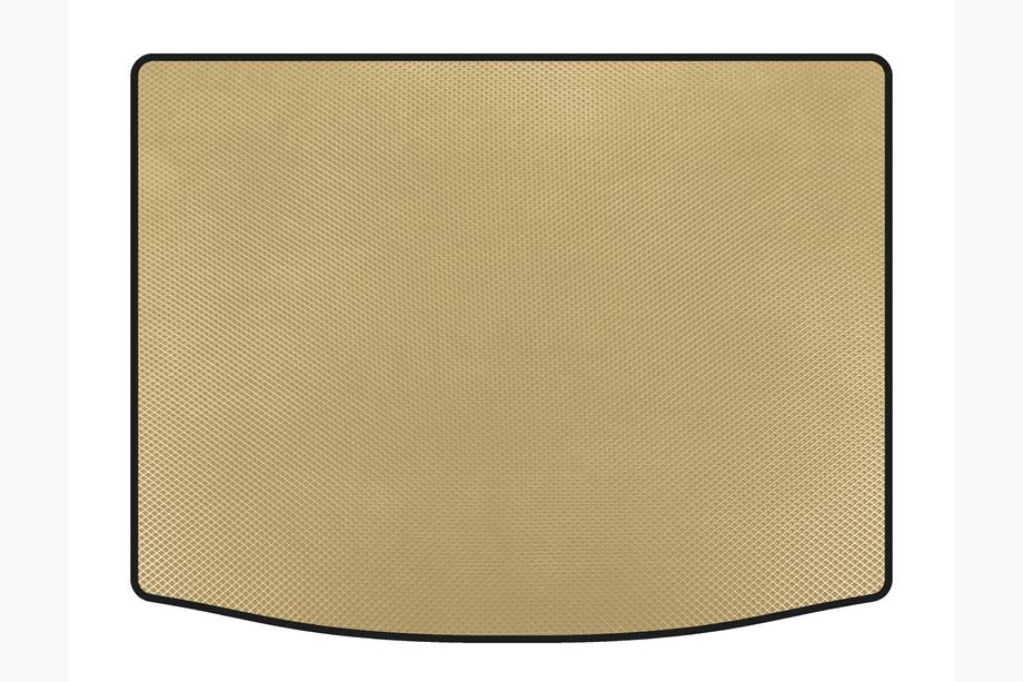 Seat Leon 2013-2020 Trunk Mat (HB, 5-Door, Beige) Image