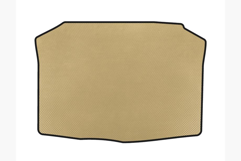 Skoda Fabia 2000-2007 Trunk Mat EVA (HB, Beige) Image