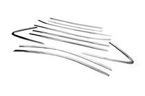 Hyundai IX-35 2010-2015 Chrome Window Trim Set (10 pcs, Stainless Steel) photo 4
