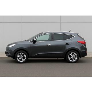 Chrome Window Trim Set (10 pcs, Stainless Steel) Hyundai IX-35 2010-2015 photo 2