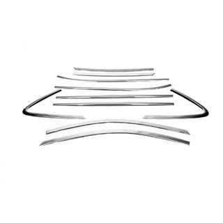 Chrome Window Trim Set (10 pcs, Stainless Steel) Hyundai IX-35 2010-2015 photo 3