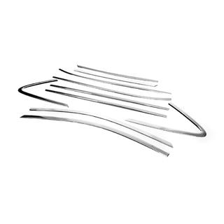Chrome Window Trim Set (10 pcs, Stainless Steel) Hyundai IX-35 2010-2015 photo 4