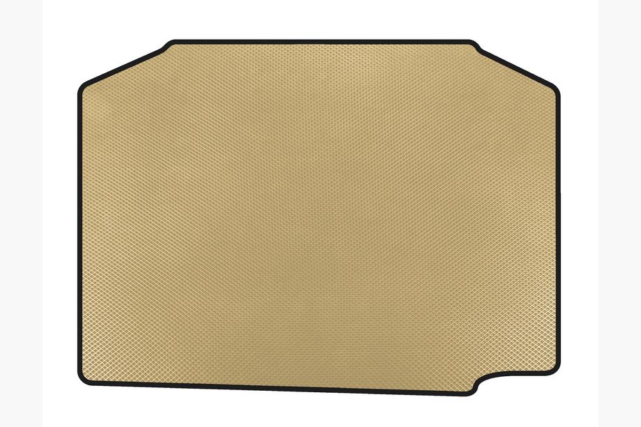 Skoda Fabia 2007-2014 Trunk Mat EVA (HB, Beige) Image