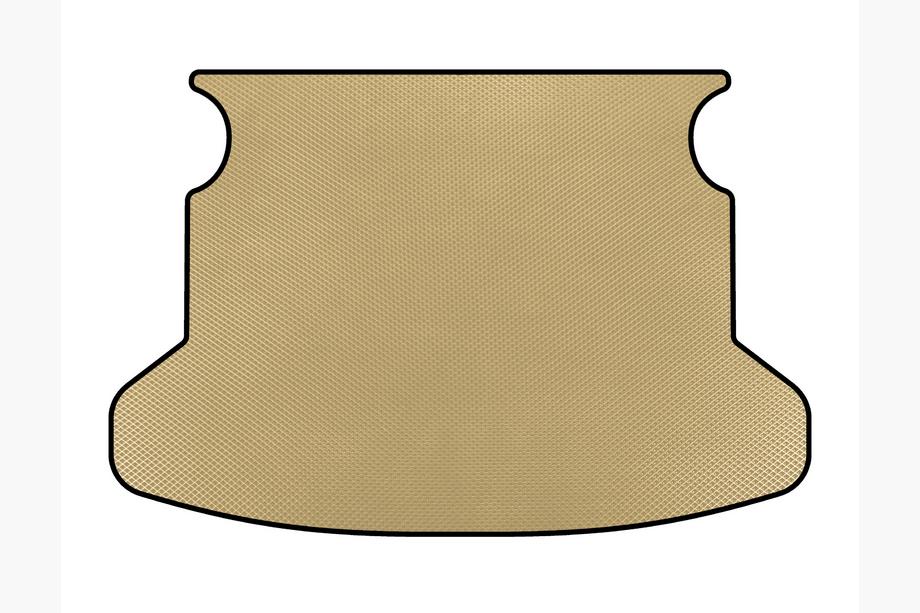 Toyota Corolla 2002-2007 Trunk Mat EVA (SD, Beige) Image