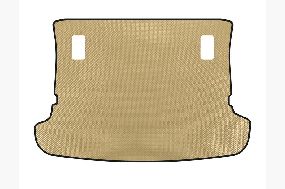 Toyota Corolla Verso 2004-2009 Trunk Mat EVA (7-Seater, Beige) Image