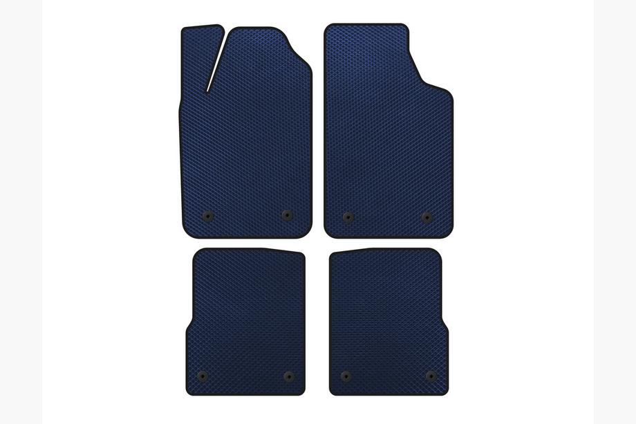 Audi A2 1999-2005 EVA Floor Mats (HB, Blue) Image