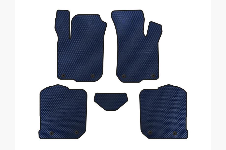 Audi A3 1996-2003 EVA Floor Mats (HB, Blue) Image
