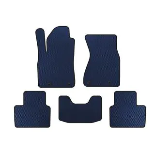 EVA floor mats (Sedan, Blue)