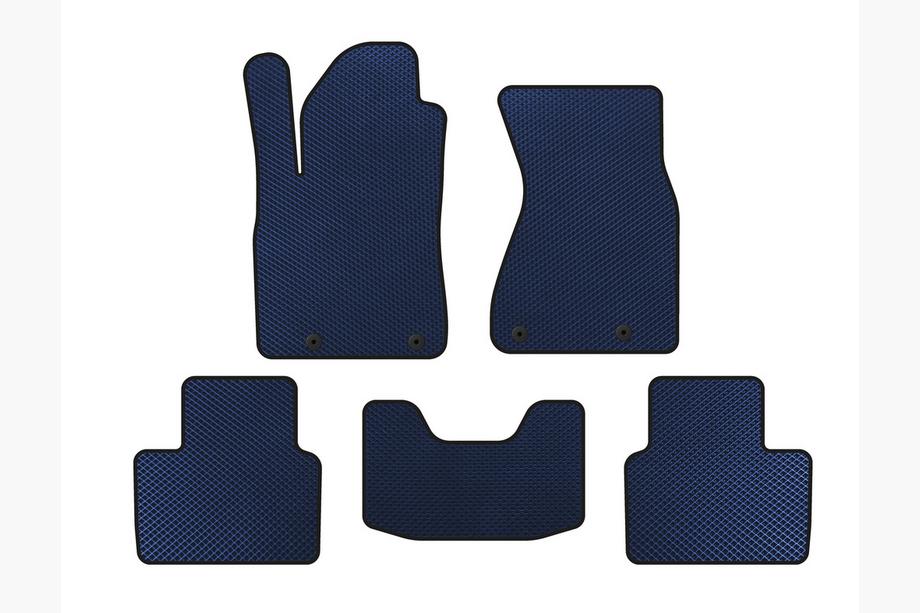 Audi A8 1994-2002 EVA floor mats (Sedan, Blue) Image