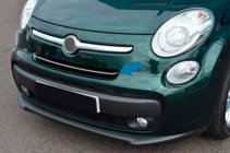 Fiat 500/500L 2013-2022 Chrome Grille Covers (Popstar, Stainless Steel) photo 1