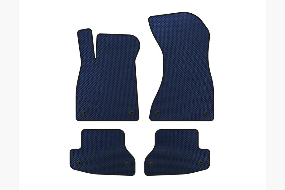Audi A5 2016-2025 EVA Floor Mats (Coupe, Blue) Image