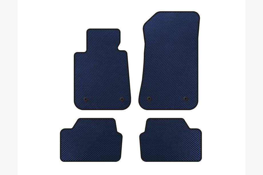 BMW 1 Series E81/E82/E87/E88 2004-2011 EVA Floor Mats (Blue) Image
