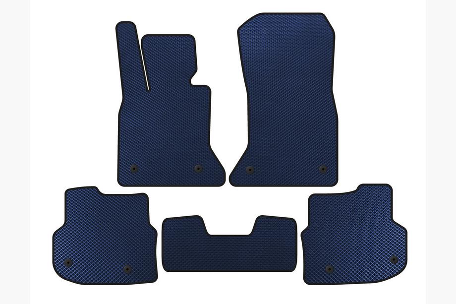 BMW 5 Series F10/F11 2010–2016 Floor mats 2010-2013 (EVA, blue) Image