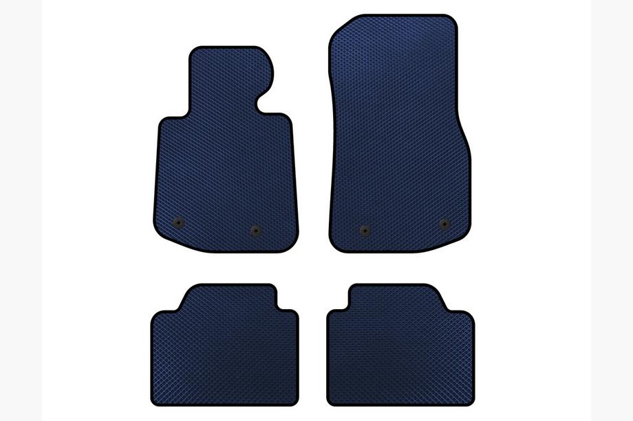 BMW 4 Series F32/F33/F36 2012-2020 EVA Floor Mats V2 (Blue) Image
