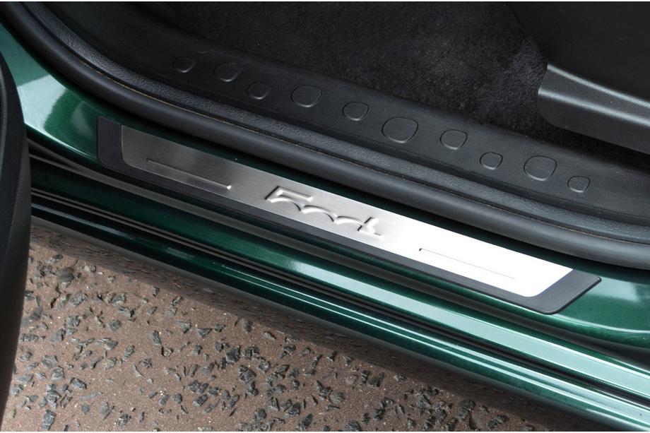 Fiat 500/500L 2013-2022 Door Sill Protectors 500L (OmsaLine, 4 pcs, Stainless Steel) Image