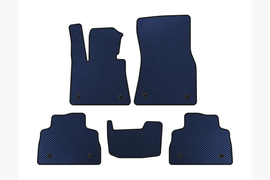 BMW X6 G06 2019–2027 EVA Floor Mats (Blue) Image