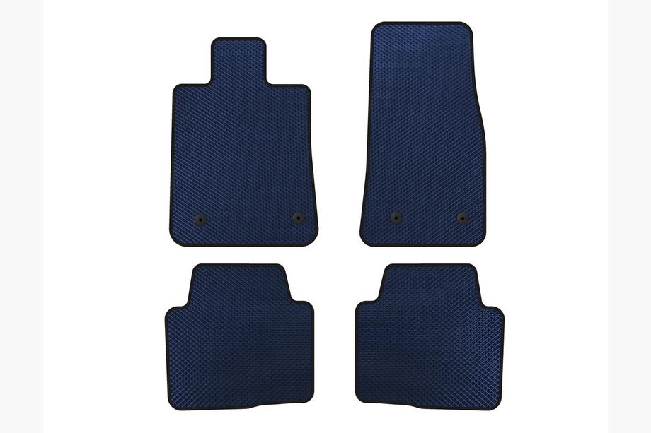 Cadillac CTS 2013-2019 EVA Floor Mats (2013+, Blue) Image