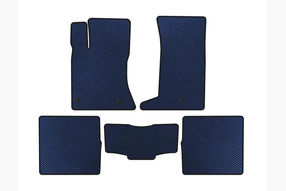 Cadillac SRX 2004-2009 EVA Floor Mats (Blue) Image
