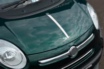 Fiat 500/500L 2013-2022 Hood strip (stainless steel) photo 3