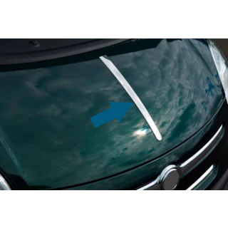 Hood strip (stainless steel) Fiat 500/500L 2013-2022 photo 1