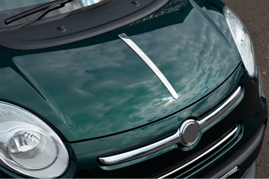 Fiat 500/500L 2013-2022 Hood strip (stainless steel) Photo 3