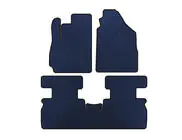 Jetour X70 2018- EVA Floor Mats (2 Rows, Blue) photo 1