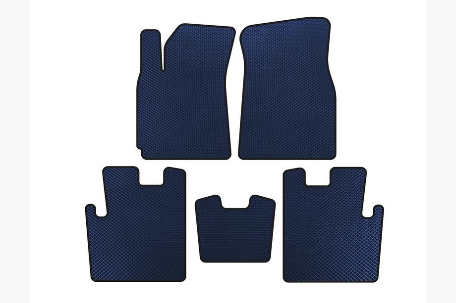 Chery Tiggo 1 2005-2016 EVA Floor Mats (2009-2013, Blue) Image