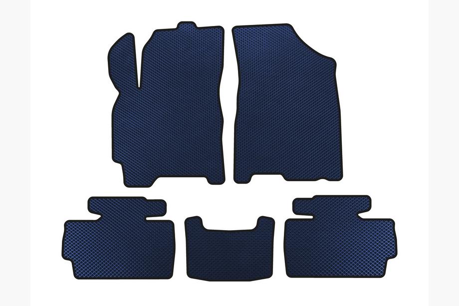 Chery Tiggo 2 2014- EVA Floor Mats (Blue) Image