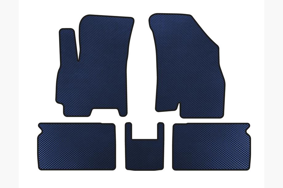 Chery Tiggo 4 2017- EVA Floor Mats (Blue) Image