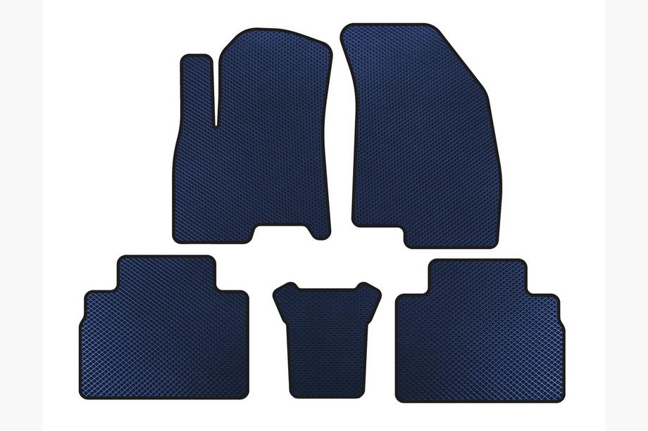 Chery Tiggo 8 2017- EVA Floor Mats (Blue) Image