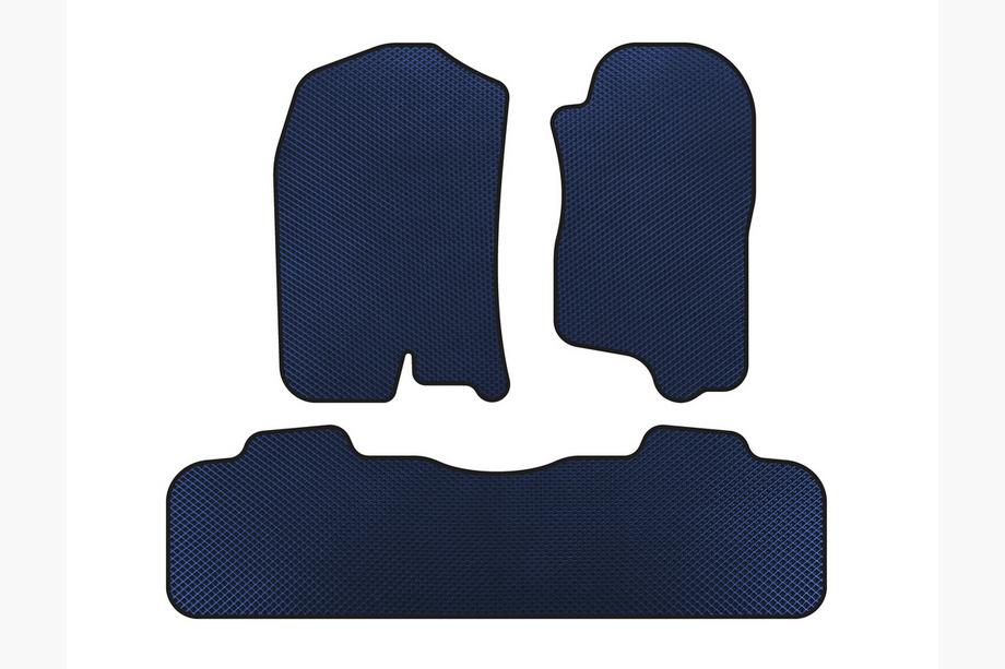 Chevrolet Tahoe 2007-2014 EVA Floor Mats (2 Rows, 2007-2014, Blue) Image