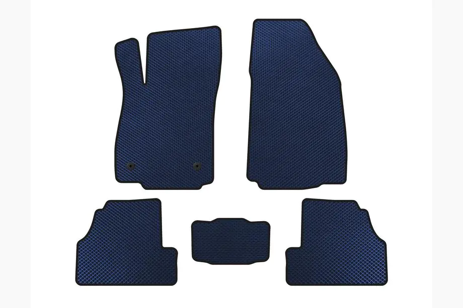 Chevrolet Trax 2012-2023 EVA Floor Mats (2012-2019, Blue) Image