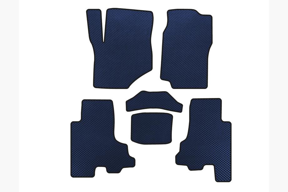 Chevrolet Trailblazer 2002-2012 EVA Floor Mats (Blue) Image