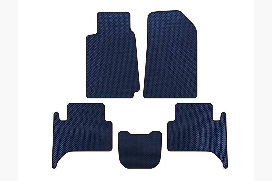 Chevrolet Trailblazer 2012-2019 EVA Floor Mats (2 Rows, Blue) Image